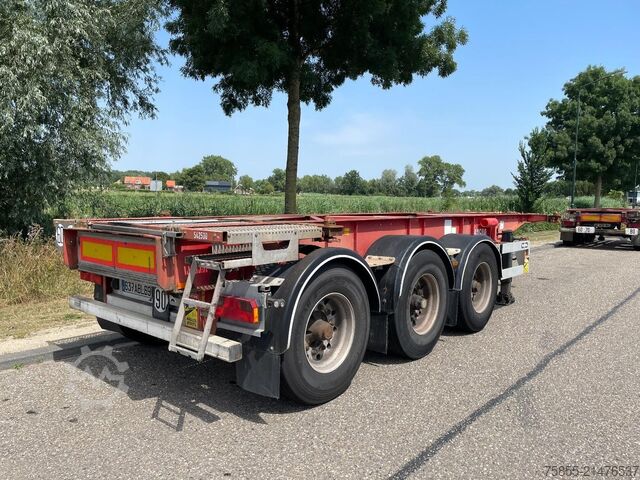 Container transport Van Hool 3B0074 20 FT Chassis / Tank / ADR / BPW Axles /...
