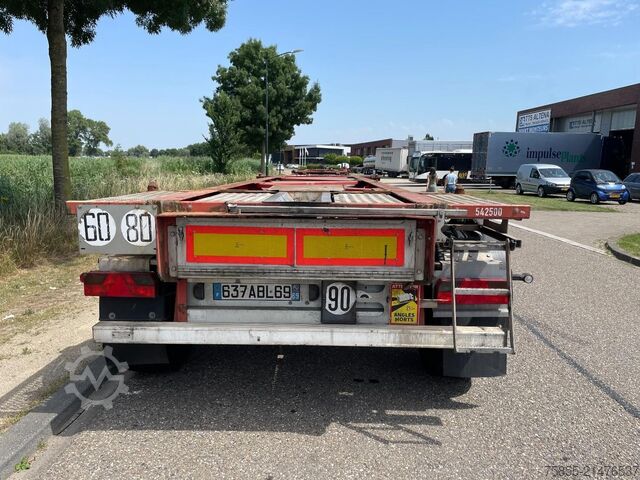 Container transport Van Hool 3B0074 20 FT Chassis / Tank / ADR / BPW Axles /...