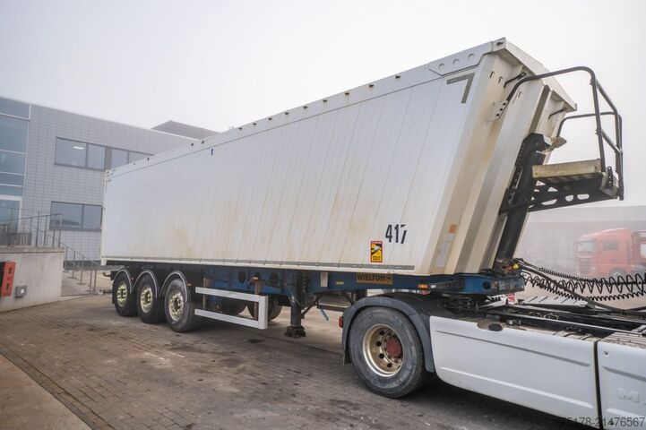 Tipper WIELTON ALU - 52 M3 ( Grain/CEREALIERE)