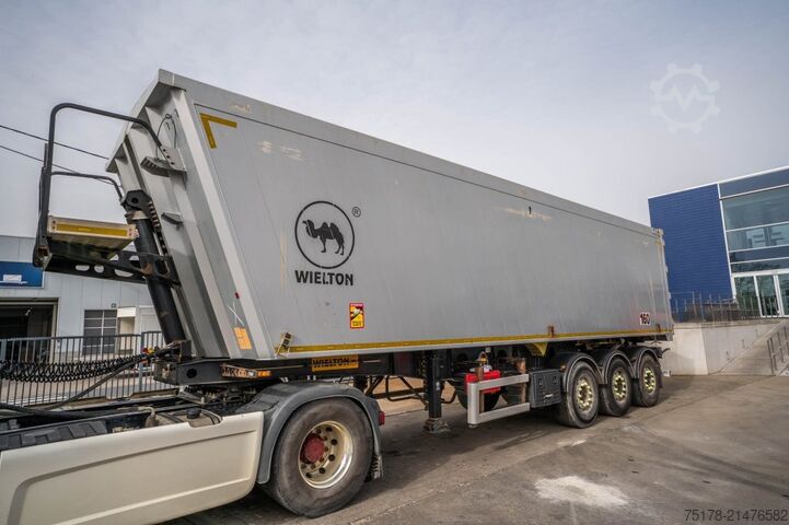 Tipper WIELTON ALU - 52 M3 ( Grain/CEREALIERE)