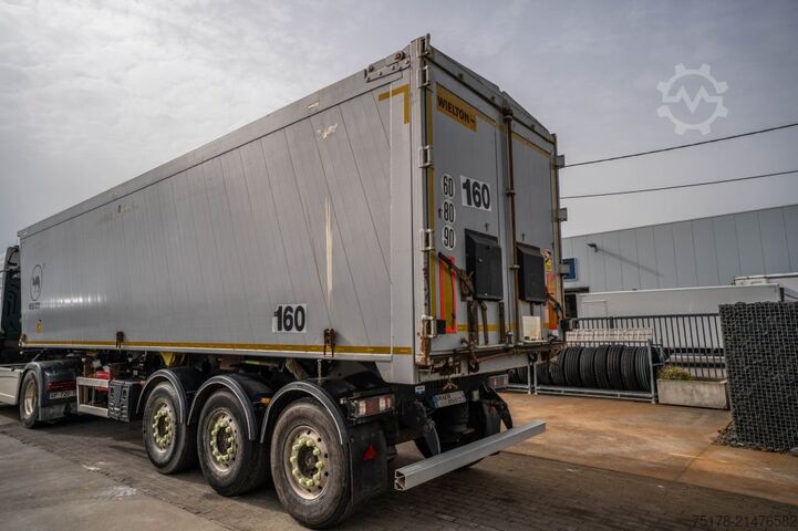 Tipper WIELTON ALU - 52 M3 ( Grain/CEREALIERE)