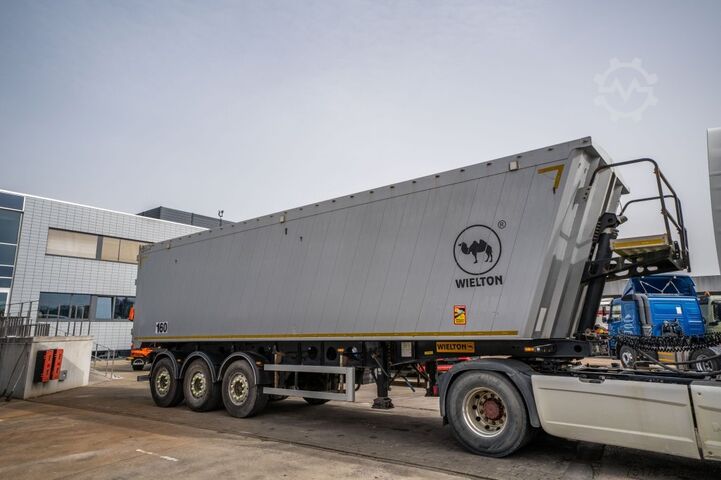 Tipper WIELTON ALU - 52 M3 ( Grain/CEREALIERE)