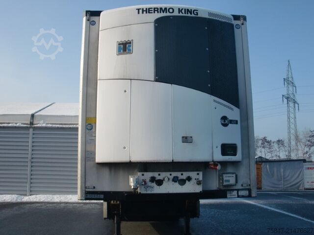 Reefer semitrailer Krone SDR 27 eL4-DS Doppelstock Ladebordwand