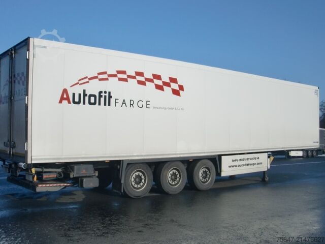 Reefer semitrailer Krone SDR 27 eL4-DS Doppelstock Ladebordwand