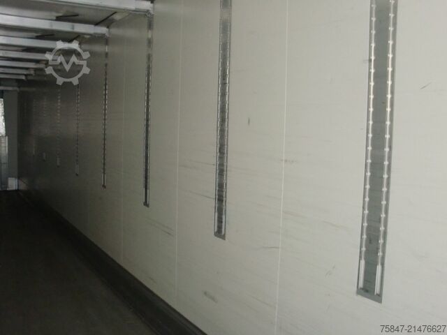 Reefer semitrailer Krone SDR 27 eL4-DS Doppelstock Ladebordwand