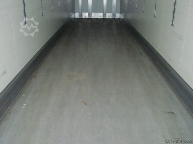 Reefer semitrailer Krone SDR 27 eL4-DS Doppelstock Ladebordwand