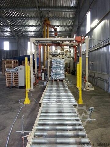 Packing line Pellet packing FS-Agropellets, Robopac, PanPac.