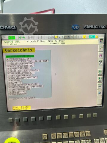 CNC-Dreh- und Fräszentrum Gildemeister Sprint 42 Linear CNC FANUC 160i