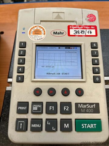 Rauheitsmessgerät Messgerät Mahr MarSurf M400 / SD 26