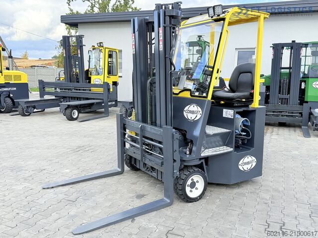 4-way forklift Combilift C3000CB GAS TRIPLEX 4900 POSITIONER TOP1