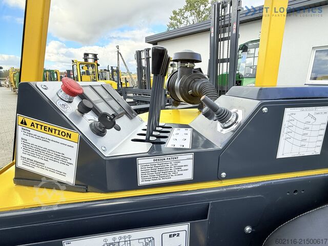 4-way forklift Combilift C3000CB GAS TRIPLEX 4900 POSITIONER TOP1