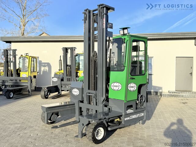 4-way forklift Combilift C4000 GAS TRIPLEX 6900 FREE-LIFT CABIN