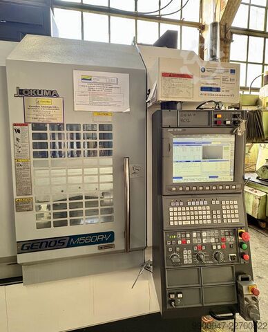 Vertikales Bearbeitungszentrum OKUMA GENOS Okuma GENOS 560R-V CNC OSP-P300M-R Serie 0712-