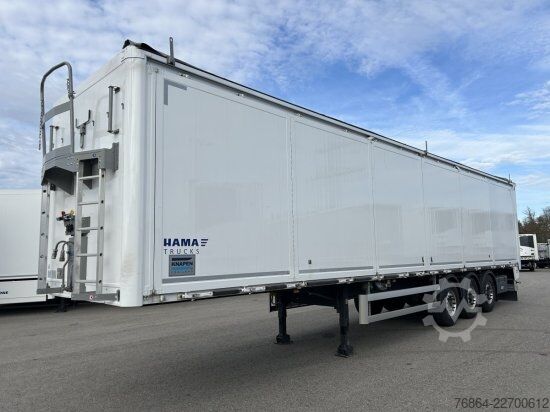 Auflieger mit Walkingfloor KNAPEN K600 SCHUBBODEN, SEITENTüREN , 87M³, LIFTACHSE, ALU-FELGEN,