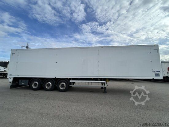 Auflieger mit Walkingfloor KNAPEN K600 SCHUBBODEN, SEITENTüREN , 87M³, LIFTACHSE, ALU-FELGEN,