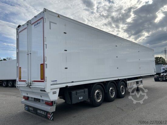 Auflieger mit Walkingfloor KNAPEN K600 SCHUBBODEN, SEITENTüREN , 87M³, LIFTACHSE, ALU-FELGEN,