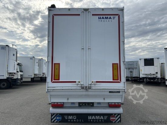 Auflieger mit Walkingfloor KNAPEN K600 SCHUBBODEN, SEITENTüREN , 87M³, LIFTACHSE, ALU-FELGEN,