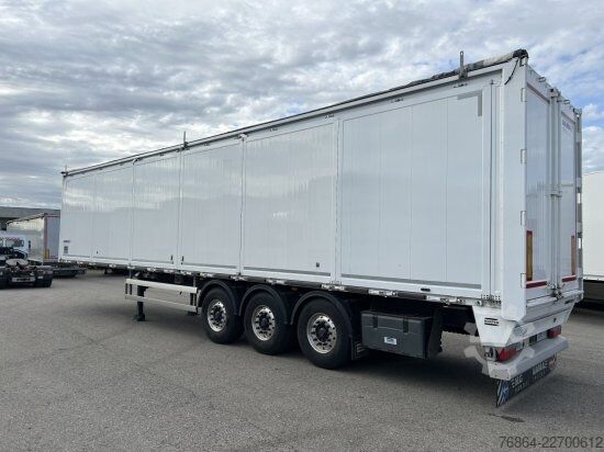 Auflieger mit Walkingfloor KNAPEN K600 SCHUBBODEN, SEITENTüREN , 87M³, LIFTACHSE, ALU-FELGEN,