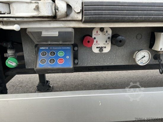Auflieger mit Walkingfloor KNAPEN K600 SCHUBBODEN, SEITENTüREN , 87M³, LIFTACHSE, ALU-FELGEN,