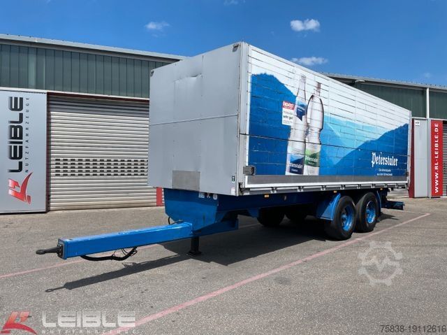 Box trailer KEPPLER Keppler Getränke *Schwenkwand *Stapleraufnahme