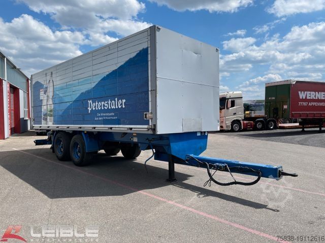 Box trailer KEPPLER Keppler Getränke *Schwenkwand *Stapleraufnahme