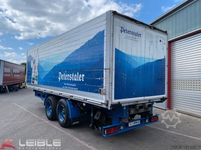 Box trailer KEPPLER Keppler Getränke *Schwenkwand *Stapleraufnahme