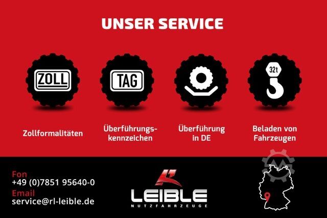Box trailer KEPPLER Keppler Getränke *Schwenkwand *Stapleraufnahme