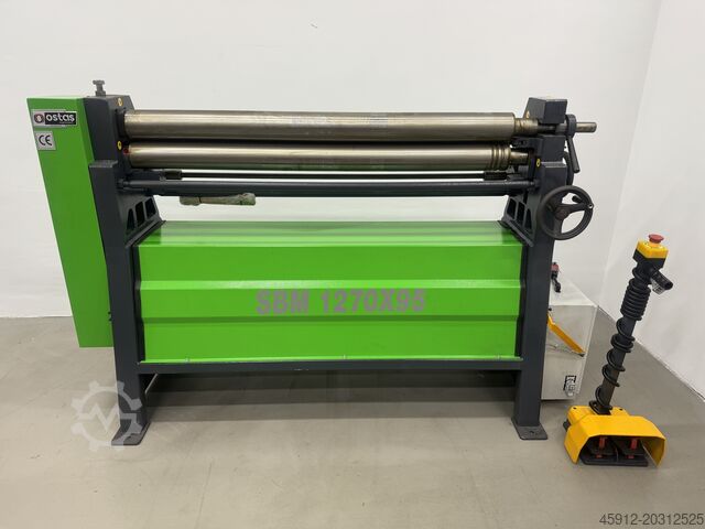 Walzblechmaschine Rundbiegemaschine OSTAS SBM 1270 x 95