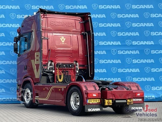 Standard tractor unit Scania S 580 A4x2NB DIFF-L RETARDER FULL AIR 9T V8