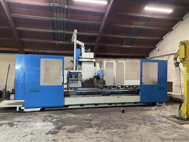 Bettfräsmaschinen mit Verschiebetisch & CNC Kiheung U1000 X: 3600 - Y: 1000 - Z: 1600 mm CNC
