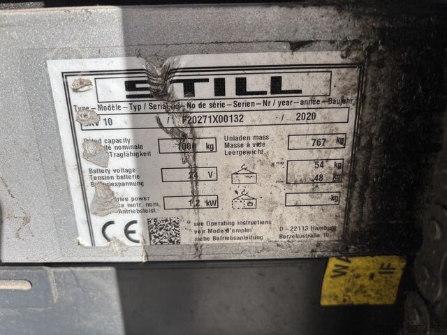 Palettenstapler Still EXV 10 Li-lon