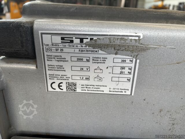 Electric Pallet Trucks Still ECU-SF 20