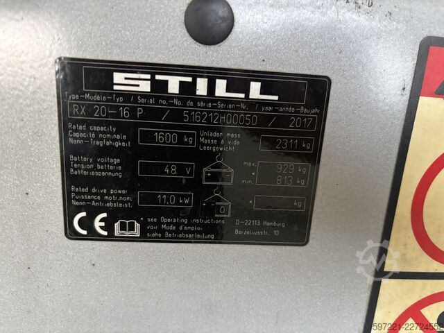 Elektrisch – 4 Räder Still RX20-16P