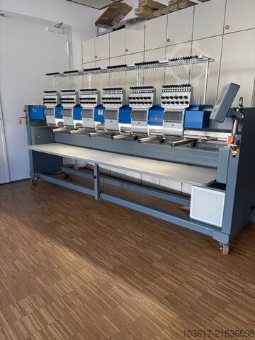 Stickmaschine ZSK Racer 6 S Freiarm, Kappe & Bordüre