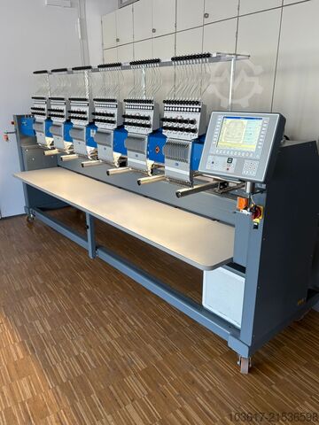 Stickmaschine ZSK Racer 6 S Freiarm, Kappe & Bordüre