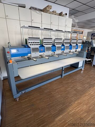 Stickmaschine ZSK Racer 6 S Freiarm, Kappe & Bordüre