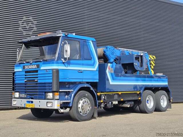 Bergungsfahrzeug Scania R142 V8 6x2 / ABSCHLEPP / TOW TRUCK