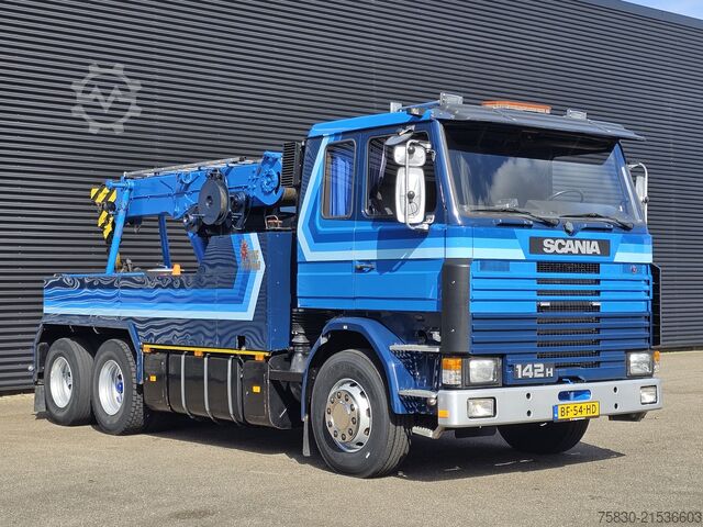 Bergungsfahrzeug Scania R142 V8 6x2 / ABSCHLEPP / TOW TRUCK