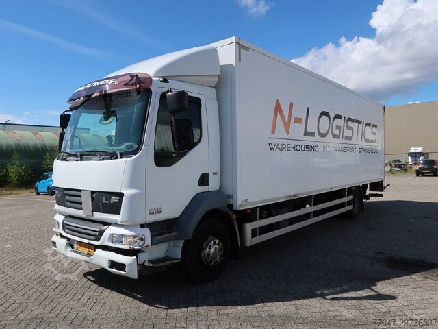 Suitcase DAF LF 55 180 Euro 5, Airco, Tail lift, NL Truck, TOP!