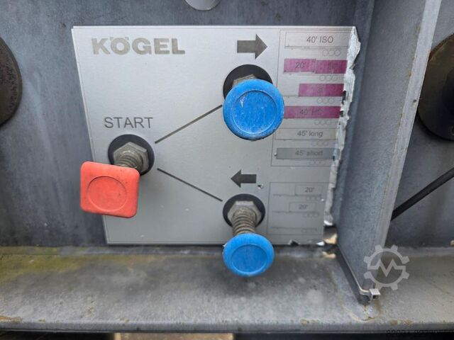 Container transport KÖGEL Port 45 simplex/ extendible/ saf disc