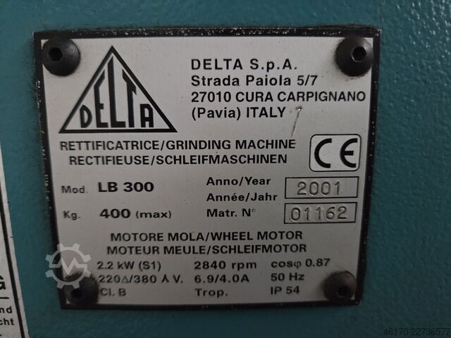 Topfschleifmaschine Delta LB 400