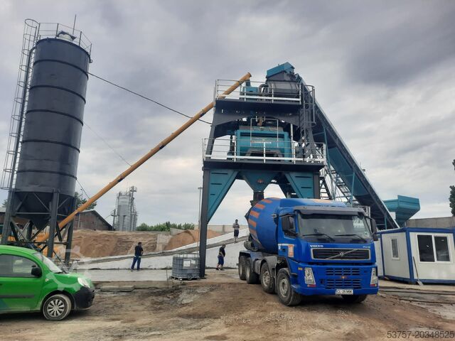 Concrete mixing plant / concrete plant CONSTMACH Concrete Mixing Plant Stationary Concrete Mixing Plant 60 M3