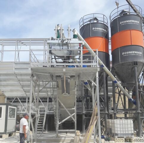 Concrete mixing plant / concrete plant CONSTMACH Concrete Mixig Plant 100 m3 Dry Type Concrete Batching Plant