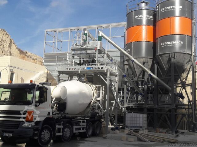 Concrete mixing plant / concrete plant CONSTMACH Concrete Mixig Plant 100 m3 Dry Type Concrete Batching Plant