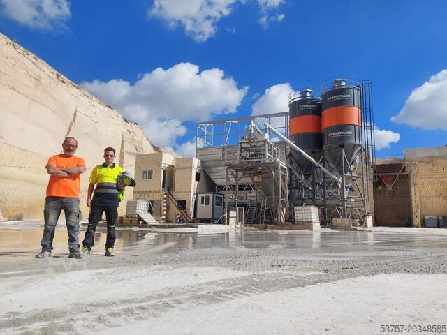 Concrete mixing plant / concrete plant CONSTMACH Concrete Mixig Plant 100 m3 Dry Type Concrete Batching Plant