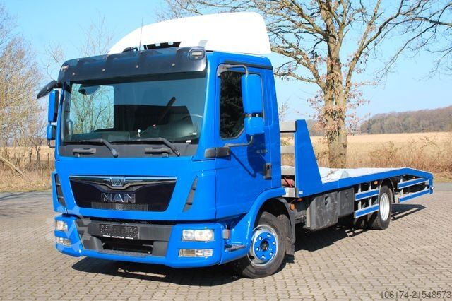 Abschleppwagen MAN TGL 8.180 BL Abschleppwagen Autotransporter Top