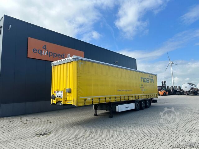 Schiebeplanen Krone RSAB-system (anti-snow) / discbrakes / liftaxle...