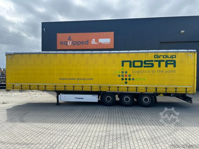 Schiebeplanen Krone RSAB-system (anti-snow) / discbrakes / liftaxle...