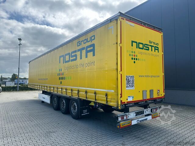 Schiebeplanen Krone RSAB-system (anti-snow) / discbrakes / liftaxle...