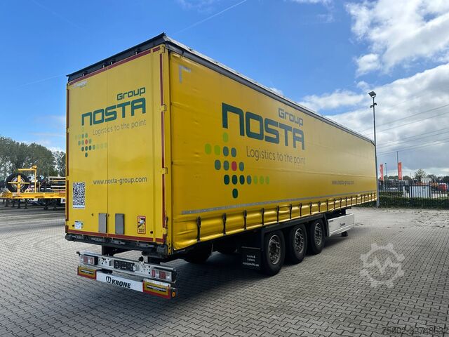 Schiebeplanen Krone RSAB-system (anti-snow) / discbrakes / liftaxle...